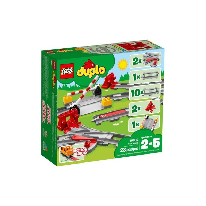 LEGO 10882 DUPLO BINARI FERROVIARI SET 2018