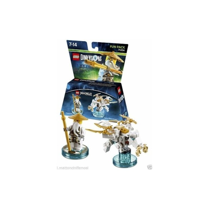 LEGO DIMENSIONS 71234 Fun Pack SENSEI WU SUBITO DISPONIBILE