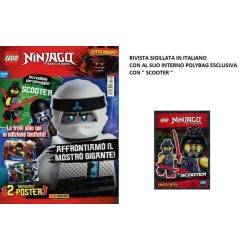 LEGO NINJAGO RIVISTA MAGAZINE N. 22 IN ITALIANO POLYBAG SCOOTER NUOVO SIGILLATO