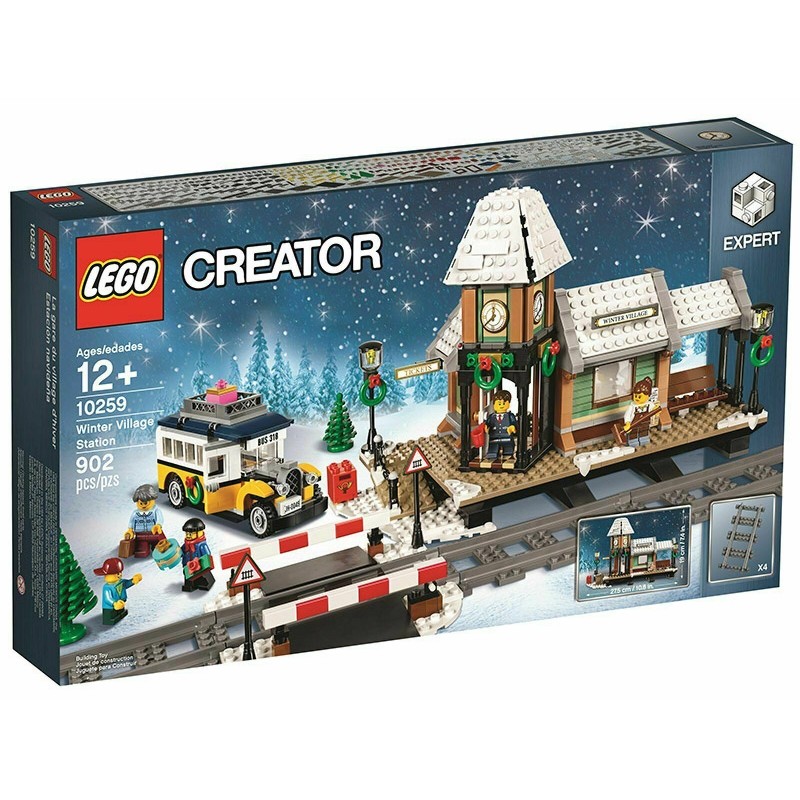 LEGO 10259 CREATOR EXPERT Winter Village Station SET ESCLUSIVO NATALE 2017