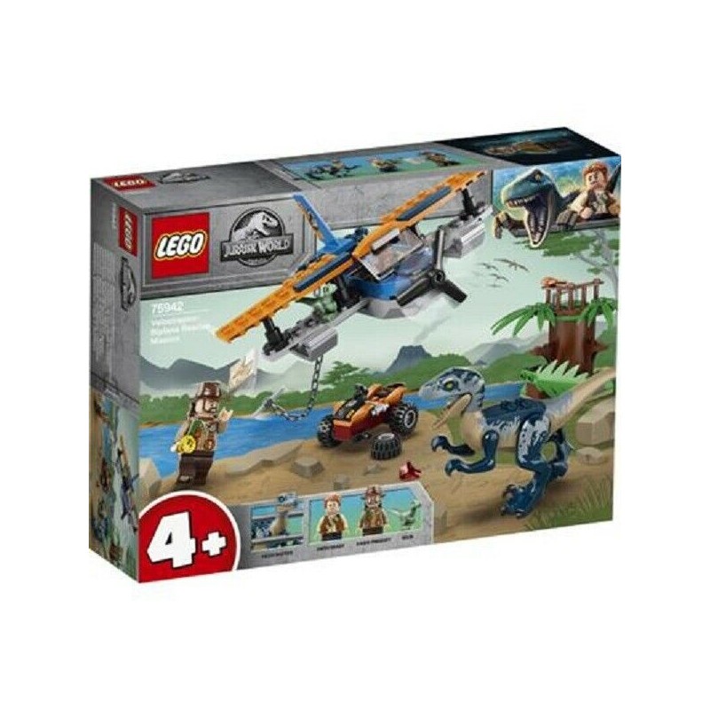 LEGO 75942 JURASSIC WORLD Velociraptor Biplane Rescue Mission GIU 2020 LEGO 75942 JURASSIC WORLD Velociraptor Biplane Rescue Mission GIU 2020