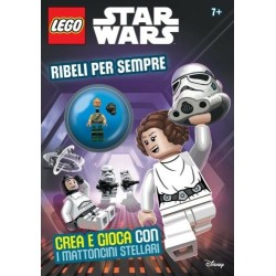 LEGO LIBRO STAR WARS RIBELLI PER SEMPRE CREA E GIOCA ESCLUSIVA MINIFIGURE