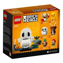 LEGO BRICKHEADZ 40351 FANTASMA DI HALLOWEEN - 2019 scatola leggermente rovinata