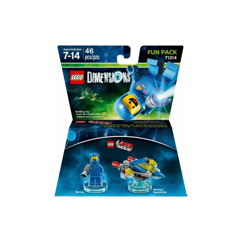LEGO DIMENSIONS 71214 Fun Pack BENNY THE MOVIE SUBITO DISPONIBILE