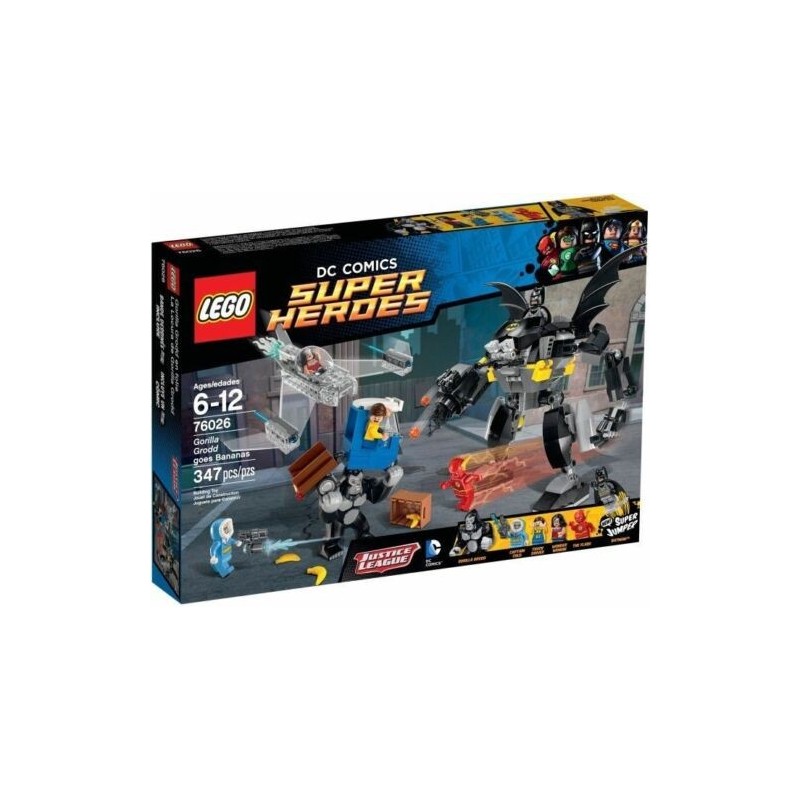 LEGO 76026 SUPER HEROES Gorilla Grodd Goes Bananas EXCLUSIVE SET RARE LEGO 76026 SUPER HEROES Gorilla Grodd Goes Bananas EXCLUSIVE SET RARE