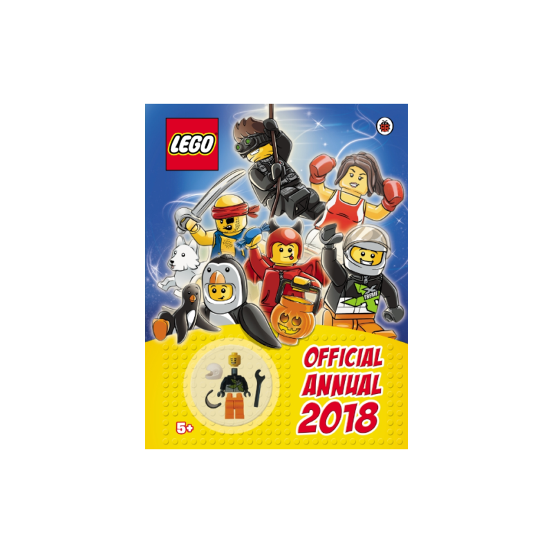 LEGO LIBRO OFFICIAL ANNUAL 2018 ANNUARIO CON MINIFIGURE ESCLUSIVA