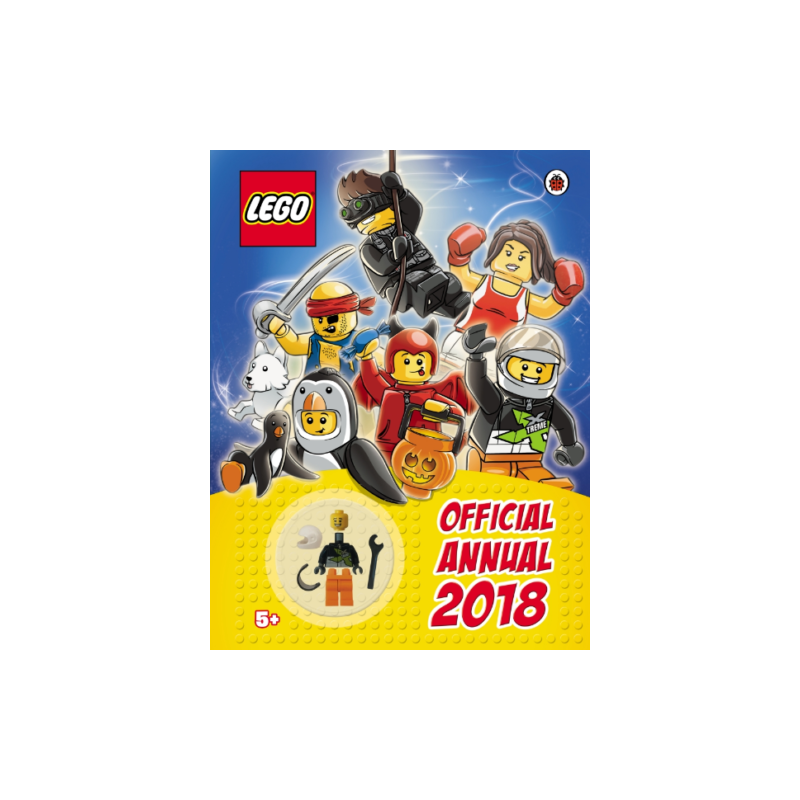LEGO LIBRO OFFICIAL ANNUAL 2018 ANNUARIO CON MINIFIGURE ESCLUSIVA LEGO LIBRO OFFICIAL ANNUAL 2018 ANNUARIO CON MINIFIGURE ESCLUSIVA