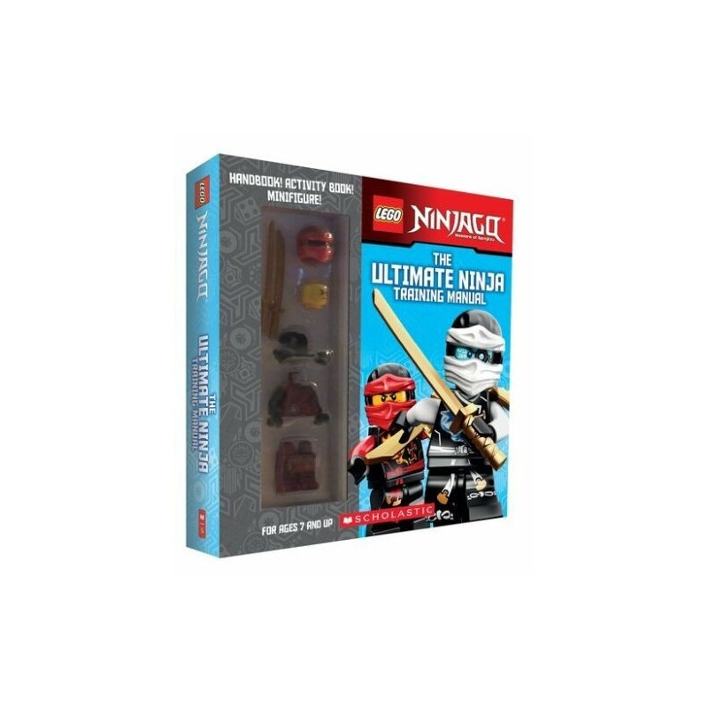 LEGO NINJAGO MOVIE LIBRO ULTIMATE NINJA TRAINING MANUAL MASTERS OF SPINJITZU ...