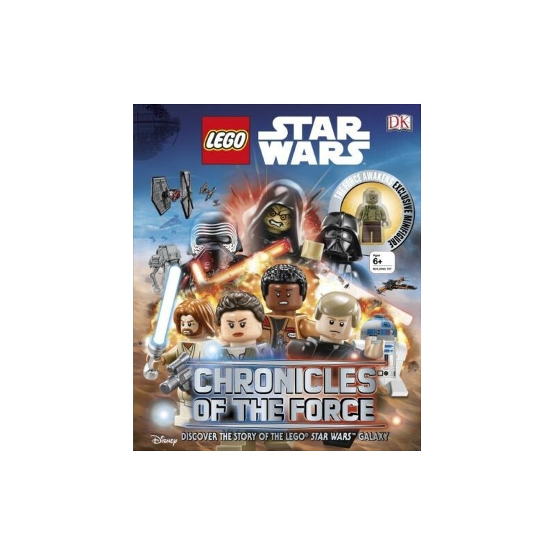 LEGO STAR WARS CHRONICLES OF THE FORCE DISCOVER THE STORY OF LEGO CON MINIFIGURE
