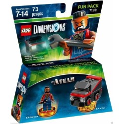 LEGO DIMENSIONS 71251 FUN PACK A-TEAM B.A. BARACUS B.A.'S VAN