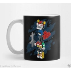 LEGO TAZZA CERAMICA COLAZIONE PRANZO CENA Mug DEFENDER OF THE LEGO UNIVERSE