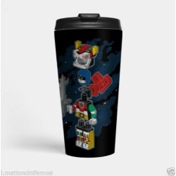 BORRACCIA TAZZA TERMICA BIBITE FREDDE Travel Mug DEFENDER OF THE LEGO UNIVERSE