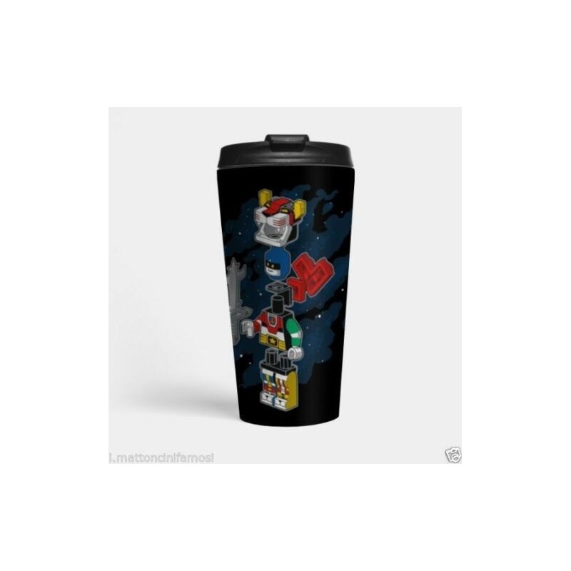 BORRACCIA TAZZA TERMICA BIBITE FREDDE Travel Mug DEFENDER OF THE LEGO UNIVERSE