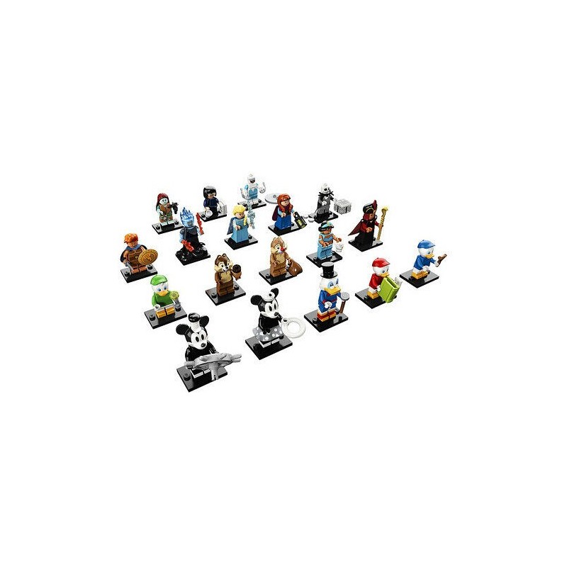 LEGO 71024 MINIFIGURES 18 MINIFIGURE ALL COMPLETA SERIE DISNEY 2 - MAG 2019