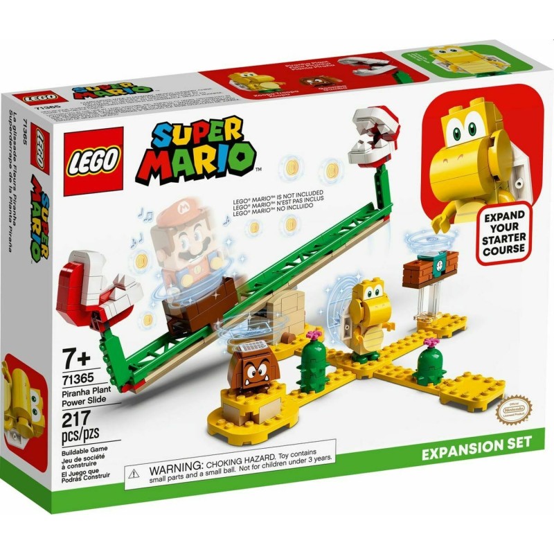 LEGO 71365 SUPER MARIO SCIVOLO DELLA PIANTA PIRANHA PACK ESPANSIONE PREVENDITA