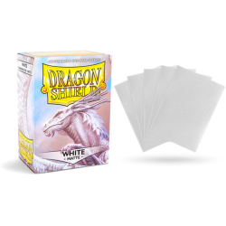 DECK DRAGON SHIELD MATTE SLEEVES WHITE (100 BUSTINE BIANCO) 63X88MM - BF11005