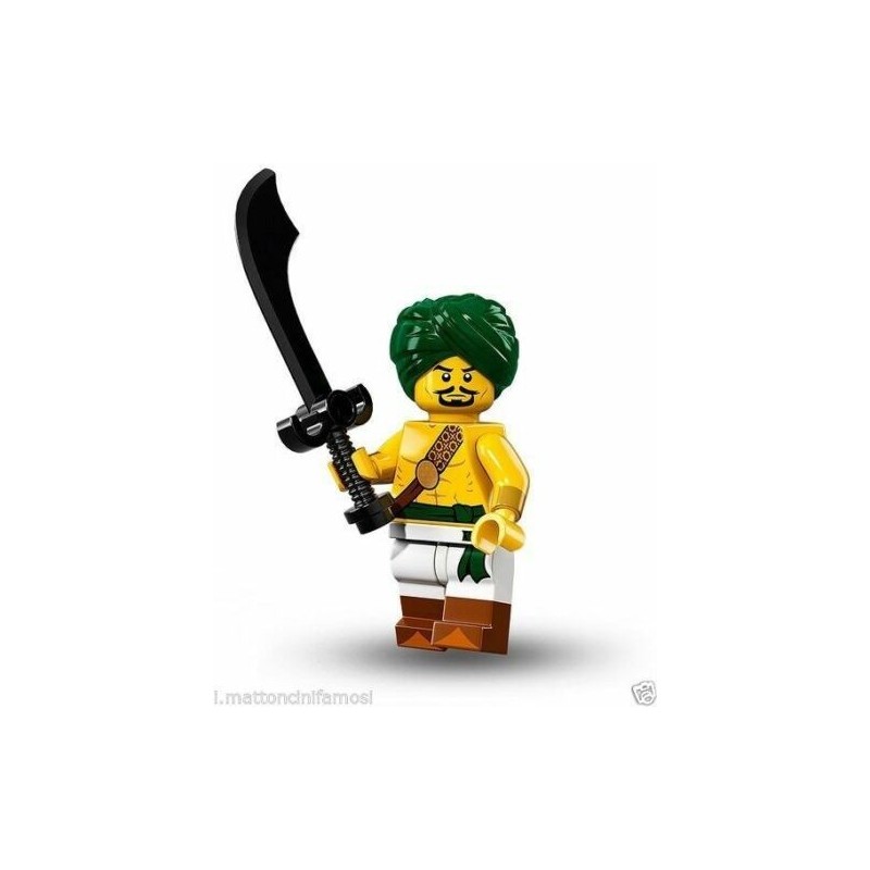 LEGO SERIE 16  71013 – 2 MINIFIGURES  NR 1 DESERT WARRIOR SINGOLA MINIFIGURE