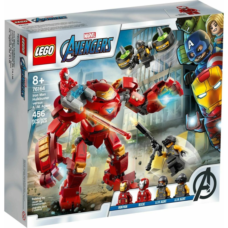 LEGO 76164 IRON MAN HULKBUSTER CONTRO L’AGENTE A.I.M. AVENGERS AGO PREVENDITA 