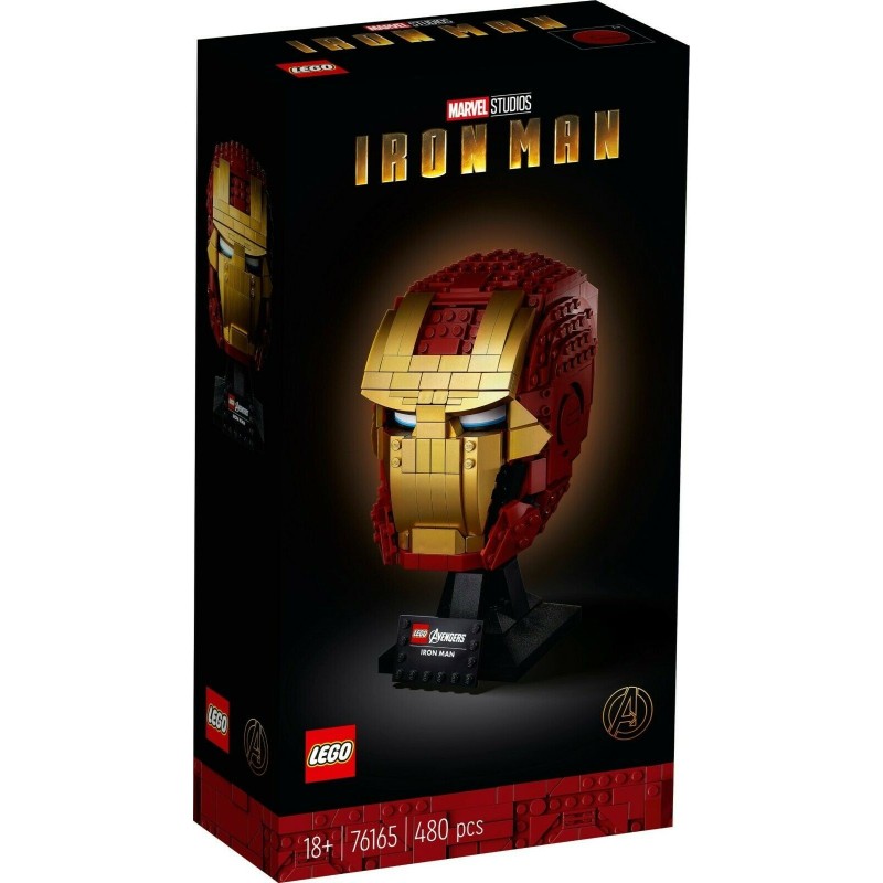 LEGO 76165 CASCO DI IRON MAN AVENGERS DA AGOSTO 2020 PREVENDITA 