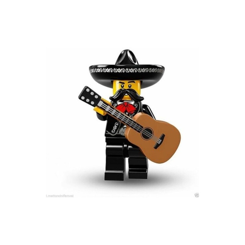 LEGO SERIE 16 71013 - 13 MINIFIGURES NR 1 MARIACHI SINGOLA MINIFIGURE LEGO SERIE 16 71013 - 13 MINIFIGURES NR 1 MARIACHI SINGOLA MINIFIGURE