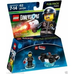 LEGO DIMENSIONS 71213 Fun Pack Bad Cop THE MOVIE SUBITO DISPONIBILE