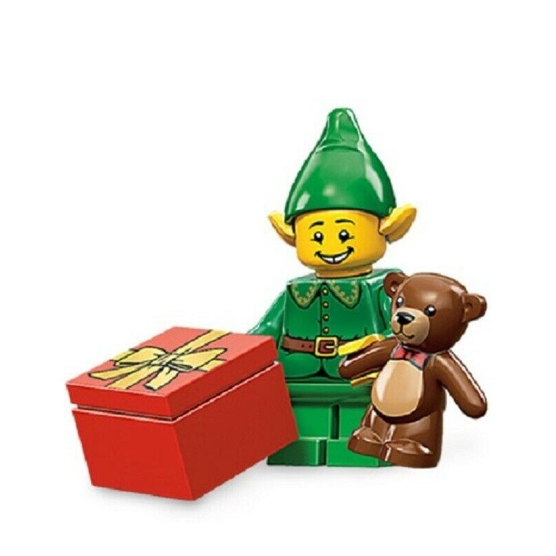 LEGO MINIFIGURE 71002 SERIE 11 71002- 7 ELFO di (Babbo Natale)