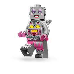 LEGO MINIFIGURE 71002 SERIE 11 71002 - 16 LADY ROBOT