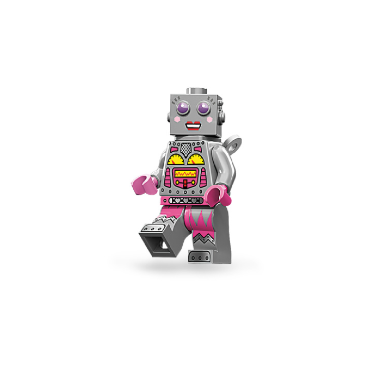 LEGO MINIFIGURE 71002 SERIE 11 71002 - 16 LADY ROBOT