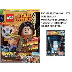 LEGO STAR WARS RIVISTA MAGAZINE N. 2 IN ITALIANO + POLYBAG SHOOTER IMPERIALE ...