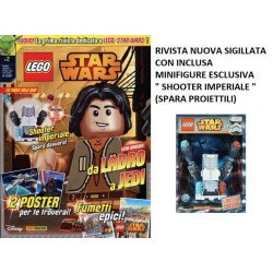 LEGO STAR WARS RIVISTA MAGAZINE N. 2 IN ITALIANO + POLYBAG SHOOTER IMPERIALE ...