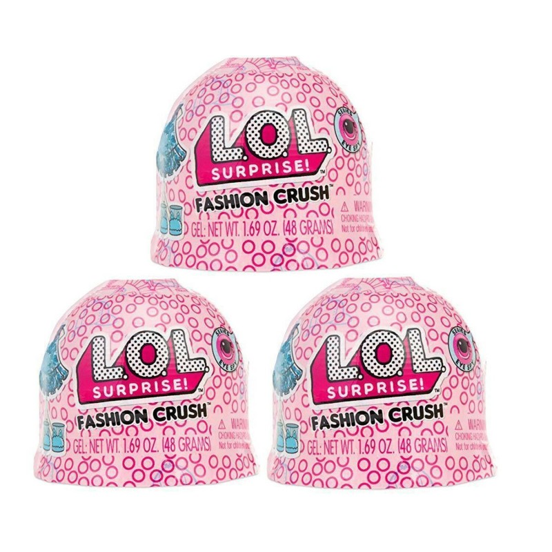 LOL SURPRISE QT 3 FASHION CRUSH EYE SPY SERIE 4 CONTIENE 3 FANTASTICHE SORPRESE