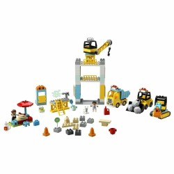 LEGO DUPLO 10933 CANTIERE EDILE CON GRU A TORRE GIU 2020 