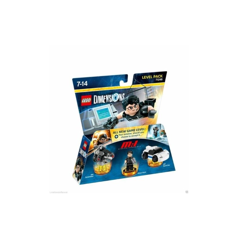 LEGO DIMENSIONS 71248 Level Pack MISSION IMPOSSIBLE SUBITO DISPONIBILE LEGO DIMENSIONS 71248 Level Pack MISSION IMPOSSIBLE SUBITO DISPONIBILE