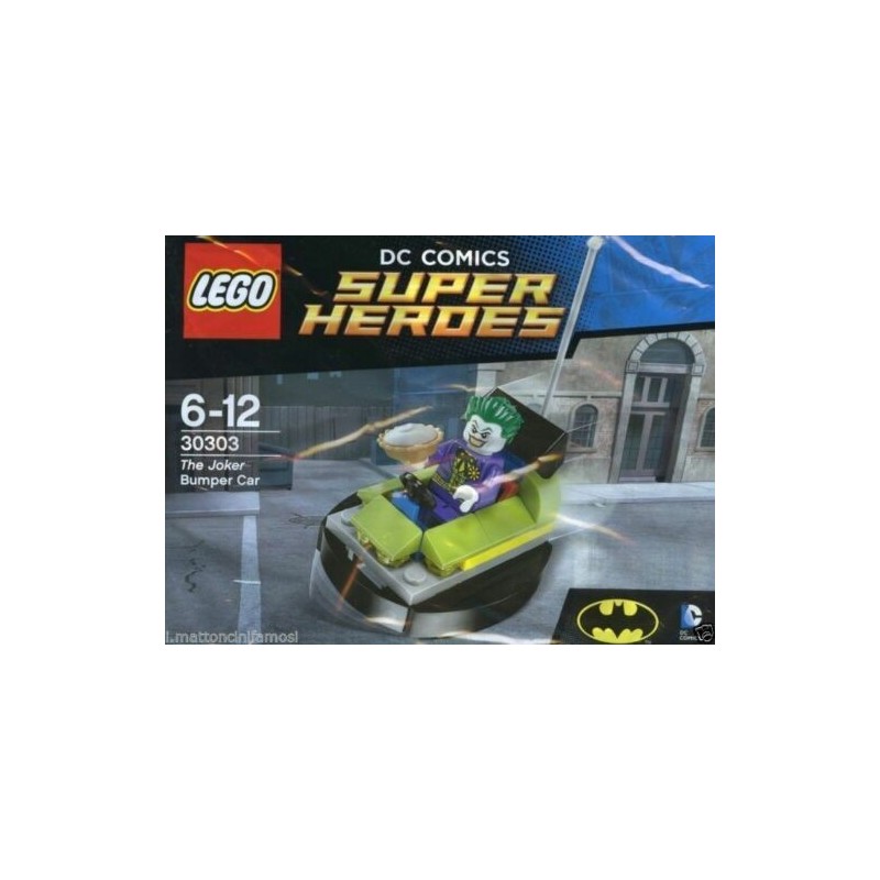 LEGO 30303 THE JOKER BUMPER CAR DC COMICS SUPER HEROES POLYBAG LEGO 30303 THE JOKER BUMPER CAR DC COMICS SUPER HEROES POLYBAG