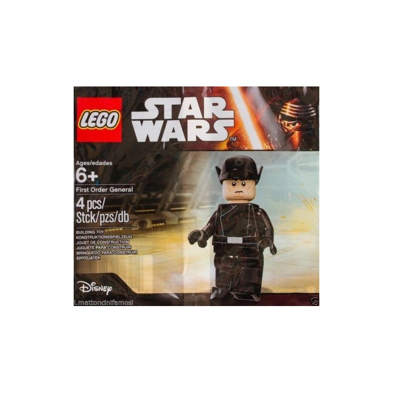LEGO STAR WARS 5004406 FIRST ORDER GENERAL MINIFIGURE POLYBAG