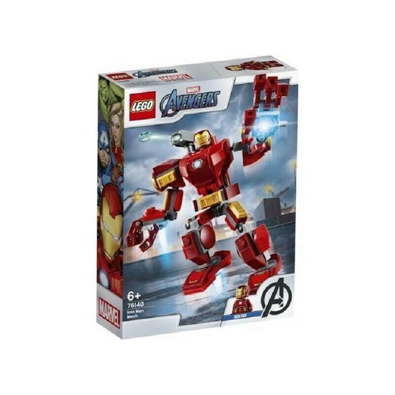 LEGO 76140 MECH IRON MAN SUPER HEROES AVENGER MARVEL DAL 12 GEN 2020 LEGO 76140 MECH IRON MAN SUPER HEROES AVENGER MARVEL DAL 12 GEN 2020