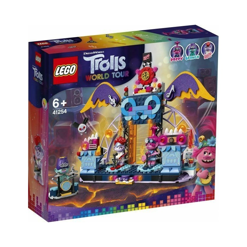 LEGO 41254 TROLLS WORLD TOUR CONCERTO A VULCANO ROCK CITY DAL 12 GEN 2020