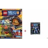 LEGO NEXO KNIGHTS RIVISTA MAGAZINE NR. 6 IN ITALIANO + POLYBAG MECH BOT