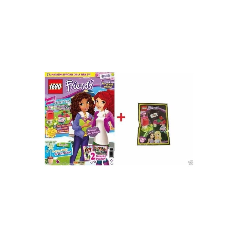 LEGO FRIENDS RIVISTA NR. 5 FUMETTO MAGAZINE + POLYBAG SPECIAL SET LEGO FRIENDS RIVISTA NR. 5 FUMETTO MAGAZINE + POLYBAG SPECIAL SET