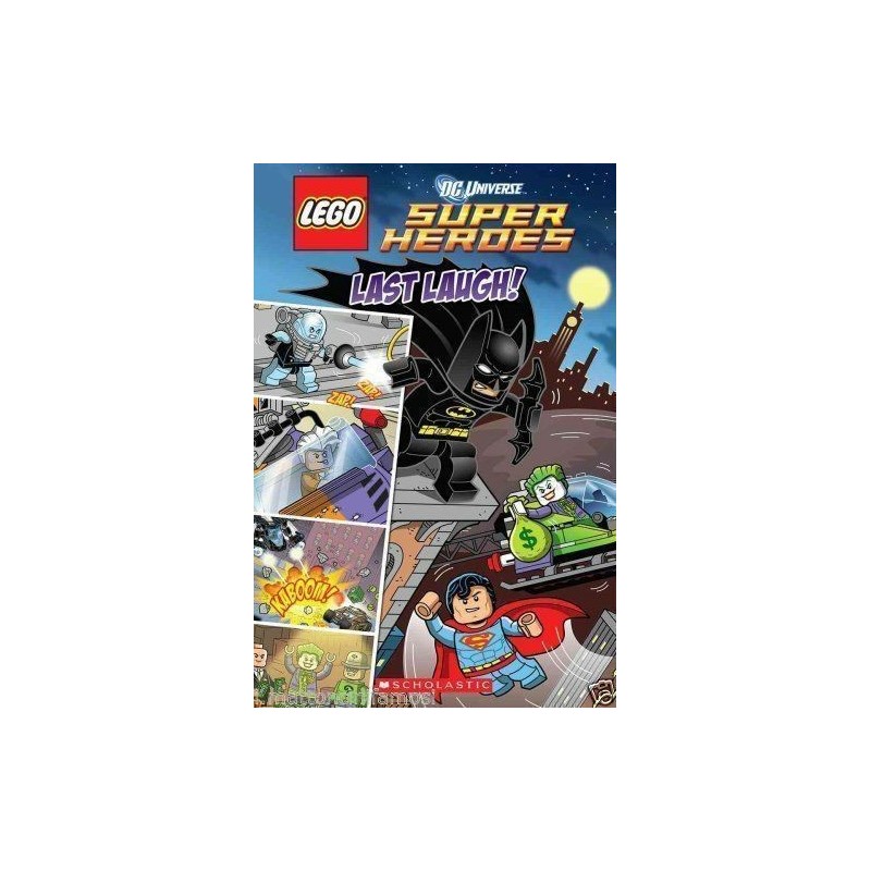 LEGO DC COMICS SUPER HEROES LIBRO RIVISTA LAST LAUGH