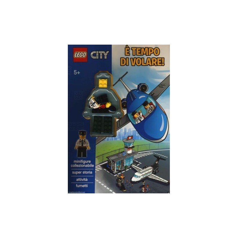 LEGO CITY ACTIVITY RIVISTA MAGAZINE E' TEMPO DI VOLARE FUMETTO