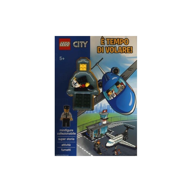 LEGO CITY ACTIVITY RIVISTA MAGAZINE E' TEMPO DI VOLARE FUMETTO LEGO CITY ACTIVITY RIVISTA MAGAZINE E' TEMPO DI VOLARE FUMETTO