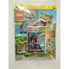 LEGO JURASSIC WORLD RIVISTA MAGAZINE N. 5 IN ITALIANO + POLYBAG ESCLUSIVA NUOVA