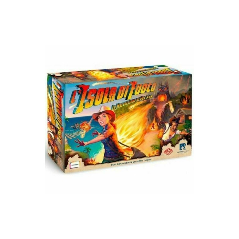 l isola di fuoco gioco in scatola