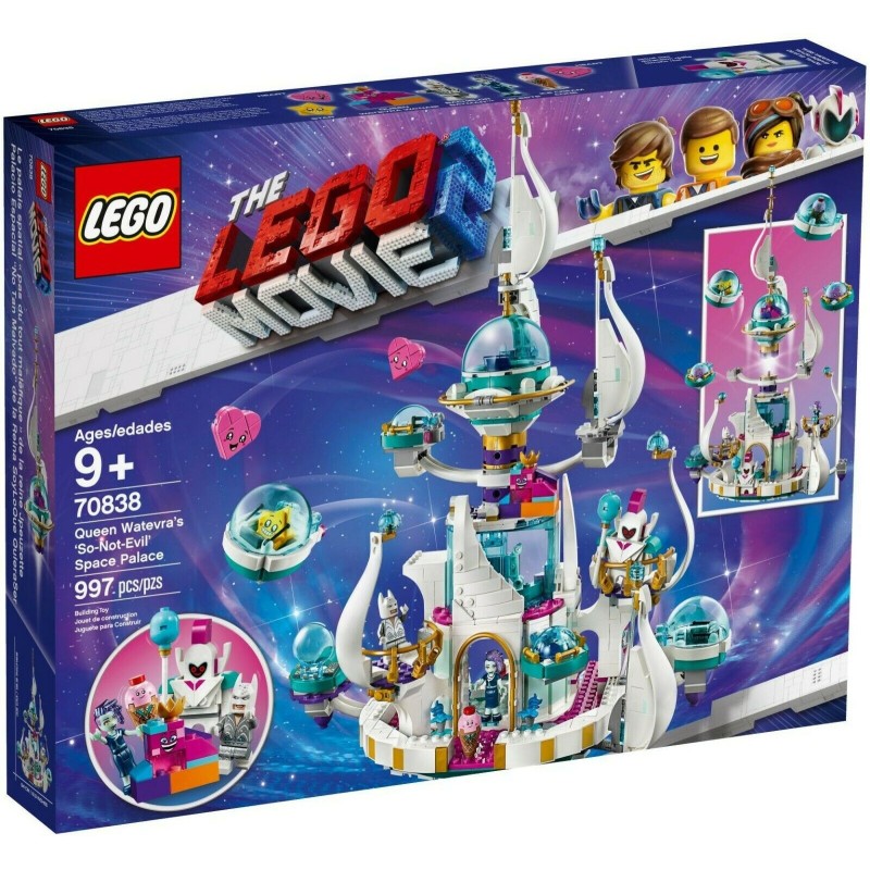 LEGO 70838 MOVIE 2 REGINA WELLO KE WUOGLIO E IL PALAZZO SPAZIALE MEZZO MALVAGIO LEGO 70838 MOVIE 2 REGINA WELLO KE WUOGLIO E IL PALAZZO SPAZIALE MEZZO MALVAGIO
