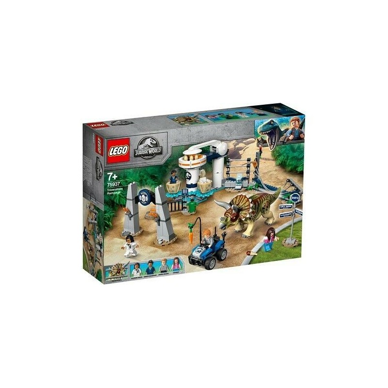 LEGO 75937 JURASSIC WORLD L'ASSALTO DEL TRICERATOPO LEGGENDA NUBLAR GIU 2019