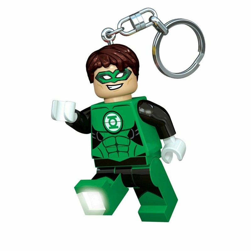 LEGO LGL-KE66 GREEN LANTERN SUPER HEROS LANTERNA VERDE LED LITE PORTACHIAVI KEY