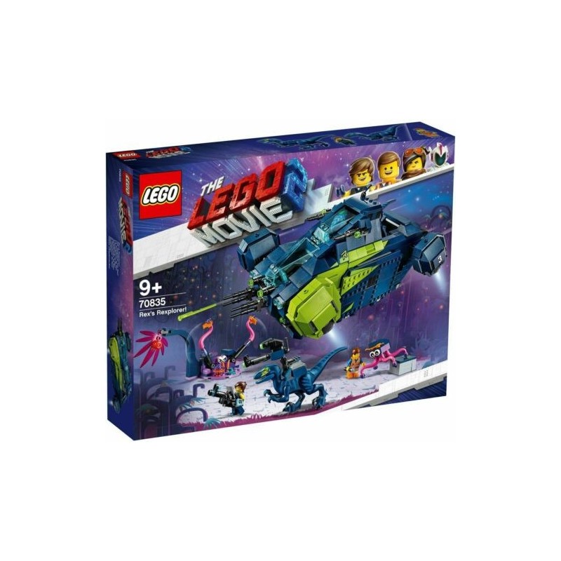 LEGO 70835 THE MOVIE 2 IL REXPLORER DI REX! SET ESCLUSIVO APR 2019