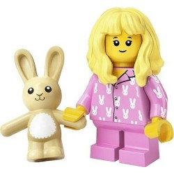 LEGO 71027 MINIFIGURES - MINIFIGURE SERIE 20 71027- 15 Pyjama Girl Pigiama