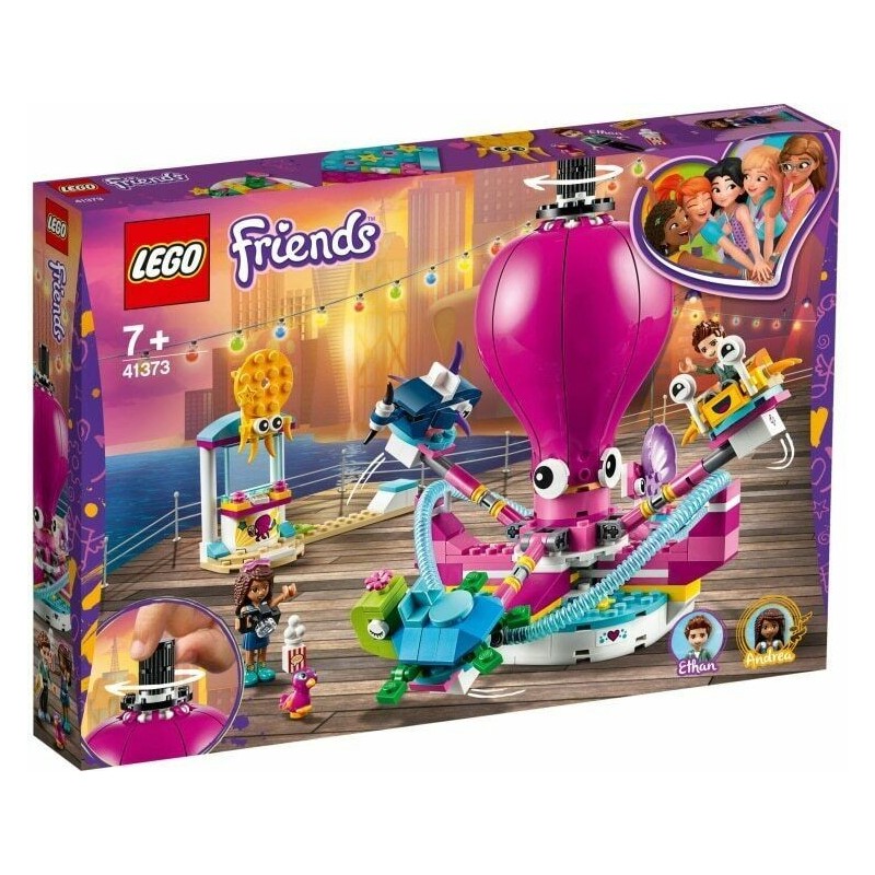 LEGO 41373 FRIENDS LA DIVERTENTE GIOSTRA DEL POLPO GIU 2019